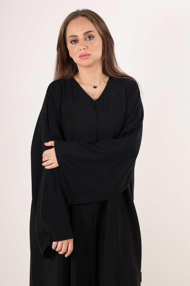 Abaya Front Open Bidoon Essma