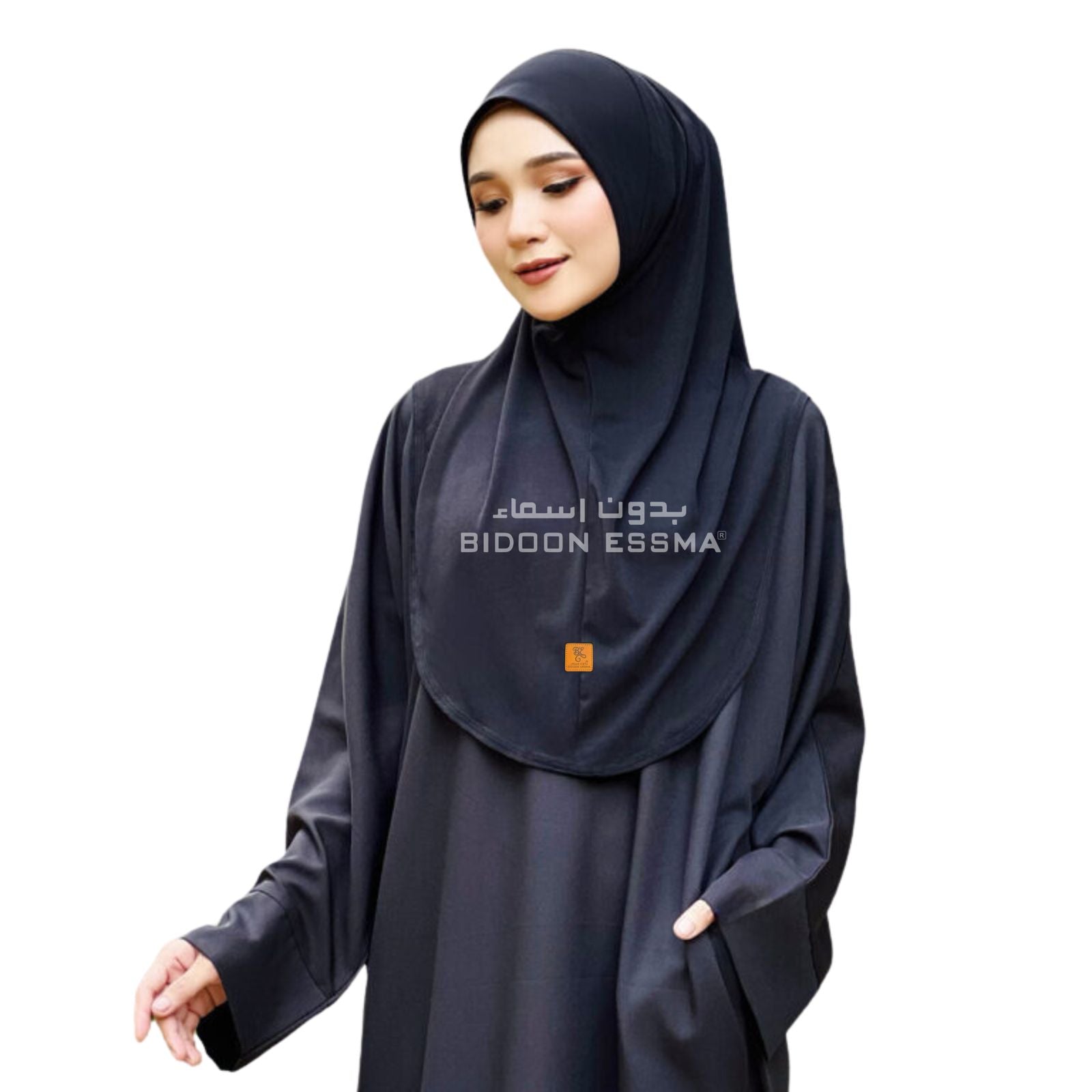 Black Al Medina Instant Hijabs Secondary image