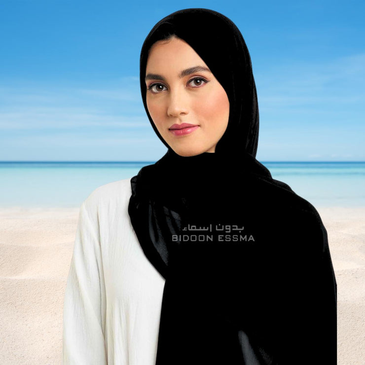 Bidoon Essma Signature Hijab Black