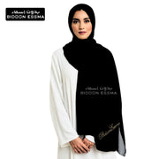 Bidoon Essma Signature Hijab Black