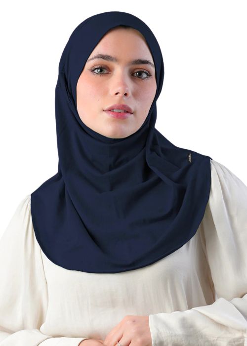 Navy Blue Al Amira Teen & Women Hijab