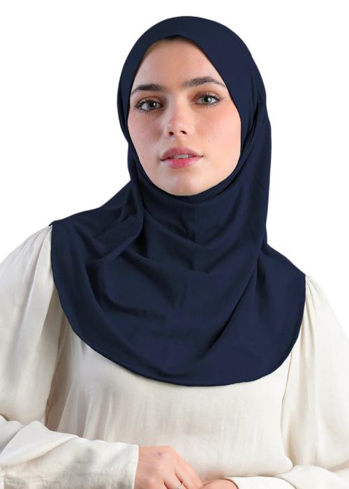 Navy Blue Al Amira Teen & Women Hijab