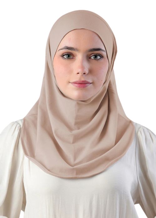 Beige Al Amira Teen & Women Hijab