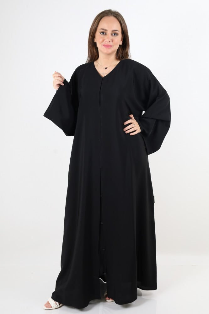 Abaya Front Open Bidoon Essma